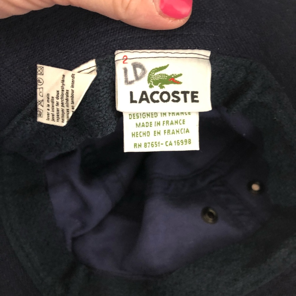 Lacoste hat - Picture 2 of 2
